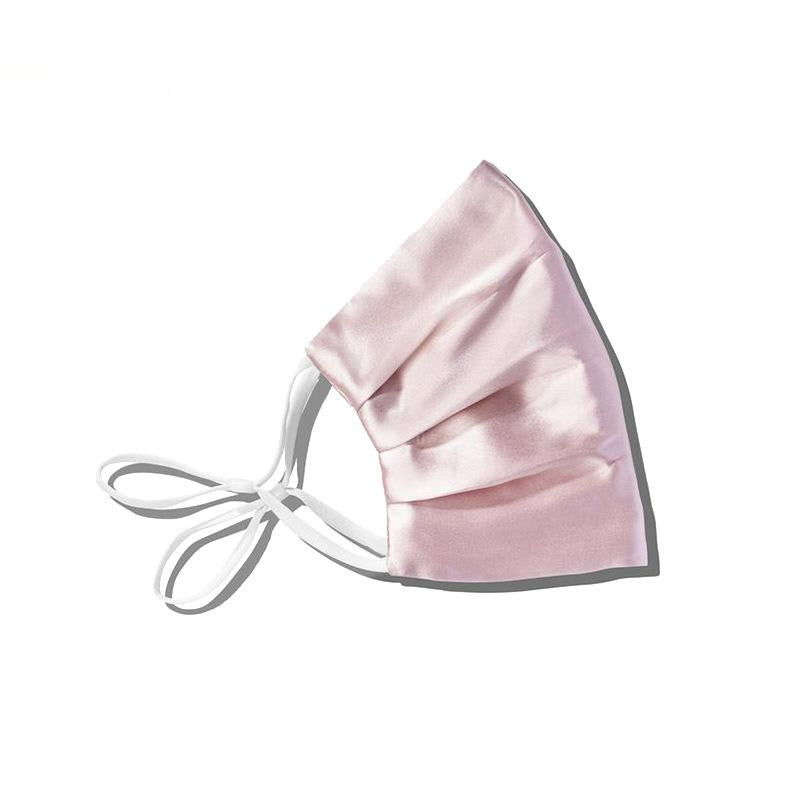 Washed 100% mulberry silk mask for adults Cross-border new adjustable size silk mask holiday gift