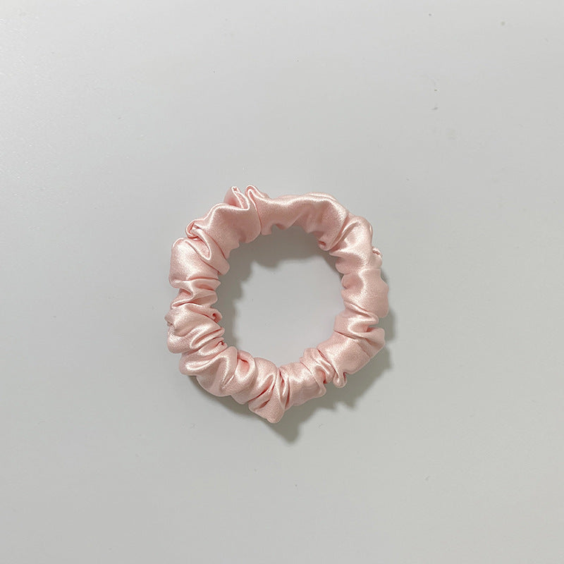 22 Momme Silk Hairband 1.5cm Multicolor Non-damaging Mulberry Silk Hair Tie High Elasticity Elastic Rubber Band