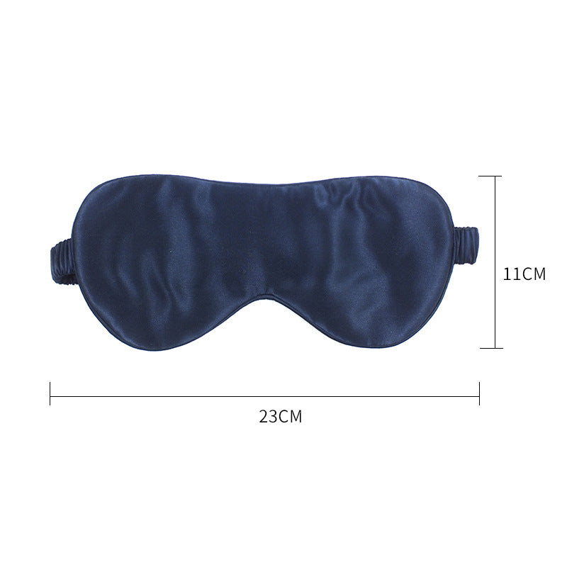 Silk eye mask for sleeping, 100% mulberry silk filament filling, double-sided light-shielding eye mask for men and women