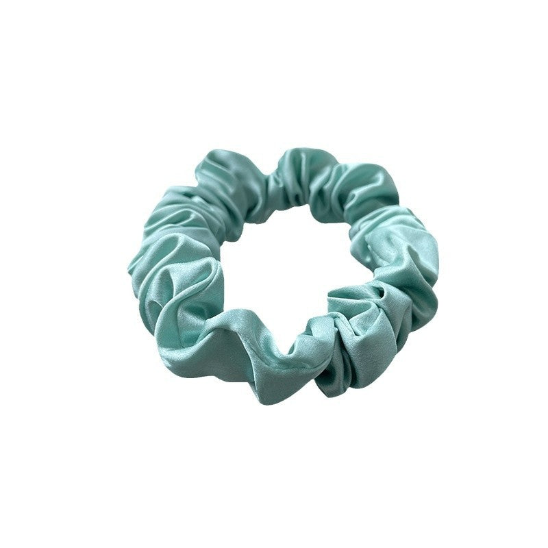 22 Momme Silk Hairband 2.5cm Large Intestine Loop 100% Mulberry Silk High-grade Hairband Hairband Thin Rubber Band
