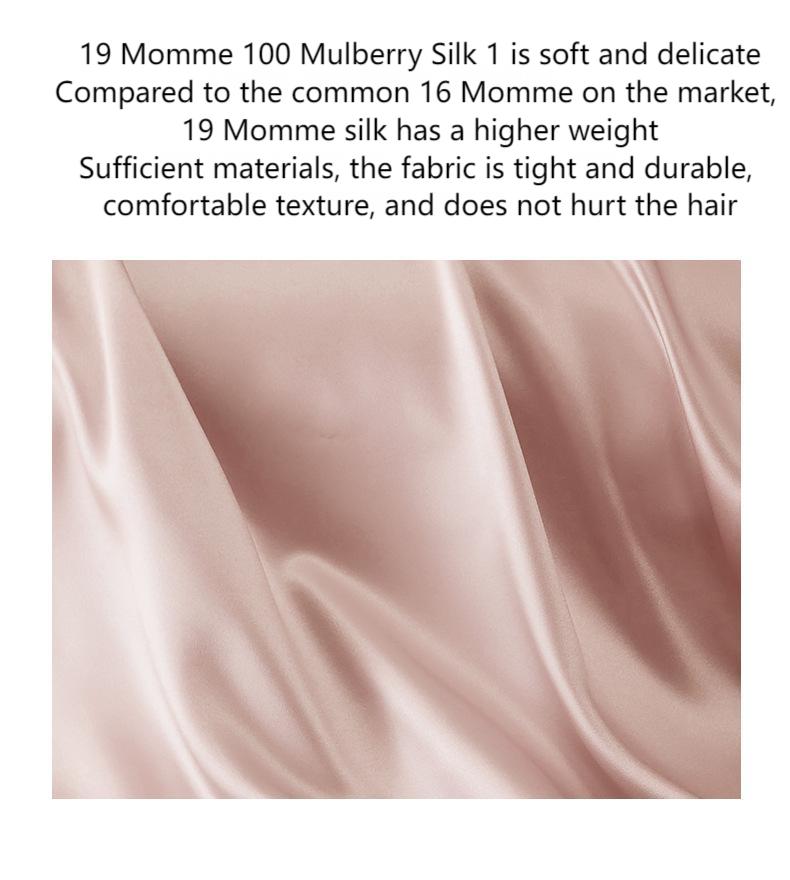 Silk curling iron for sleeping with big waves, mulberry silk curling artifact, no damage to hair, lazy hair care, no perm curling iron