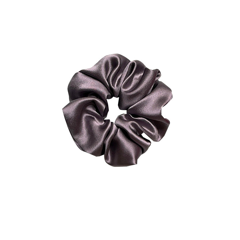30 Momme heavy silk large intestine hair band, bun head, ponytail, no damage to hair, 100% mulberry silk hair band, hair band, hair accessories