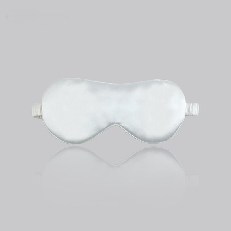 Silk eye mask for sleeping, 100% mulberry silk filament filling, double-sided light-shielding eye mask for men and women