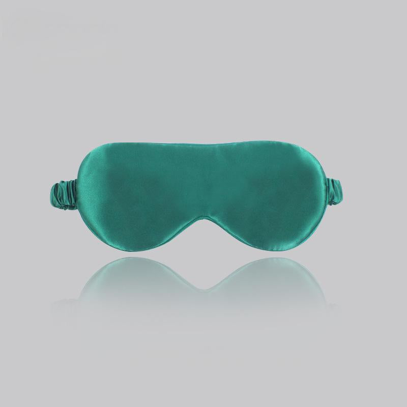 Silk eye mask for sleeping, 100% mulberry silk filament filling, double-sided light-shielding eye mask for men and women
