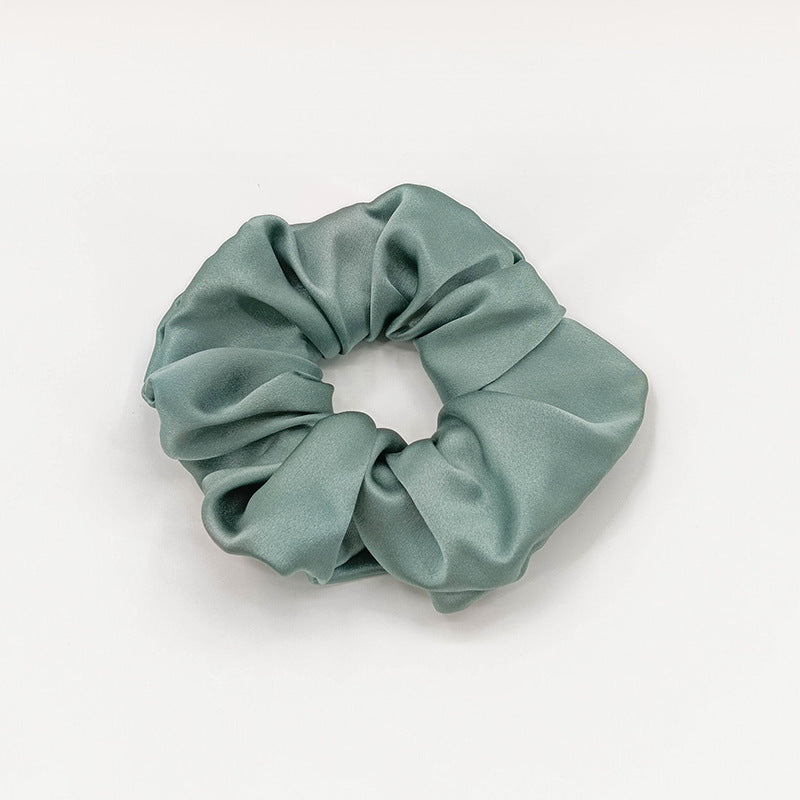 6cm Large Silk Colon Hair Ring 19 Mommy Silk Hair Accessories Headband Hair Flower