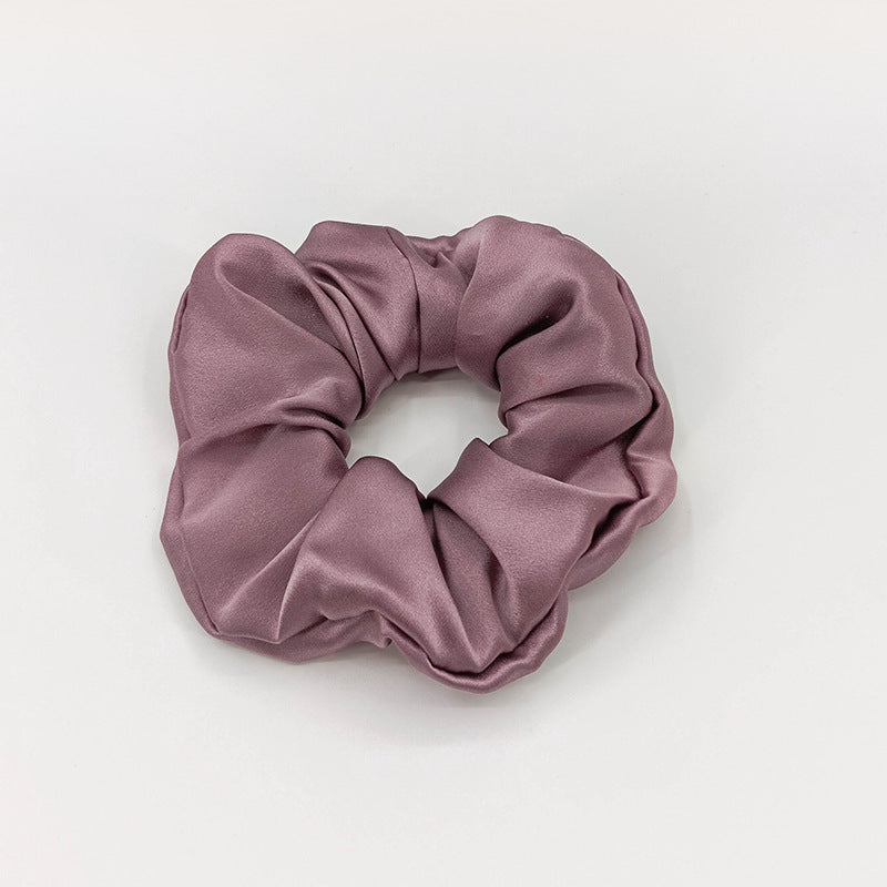 6cm Large Silk Colon Hair Ring 19 Mommy Silk Hair Accessories Headband Hair Flower