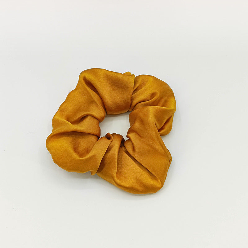 6cm Large Silk Colon Hair Ring 19 Mommy Silk Hair Accessories Headband Hair Flower