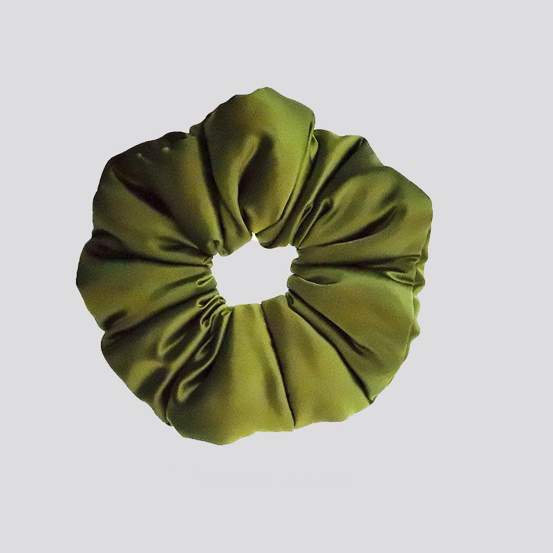 30 momme heavy silk pillow hair band 100% mulberry silk cotton filled satin hair accessories