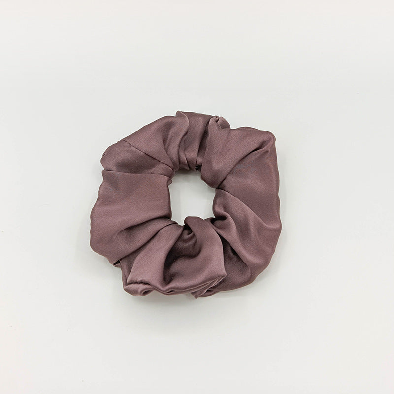 6cm Large Silk Colon Hair Ring 19 Mommy Silk Hair Accessories Headband Hair Flower