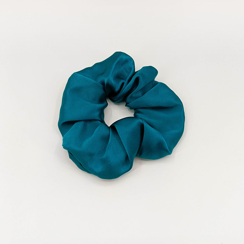 6cm Large Silk Colon Hair Ring 19 Mommy Silk Hair Accessories Headband Hair Flower