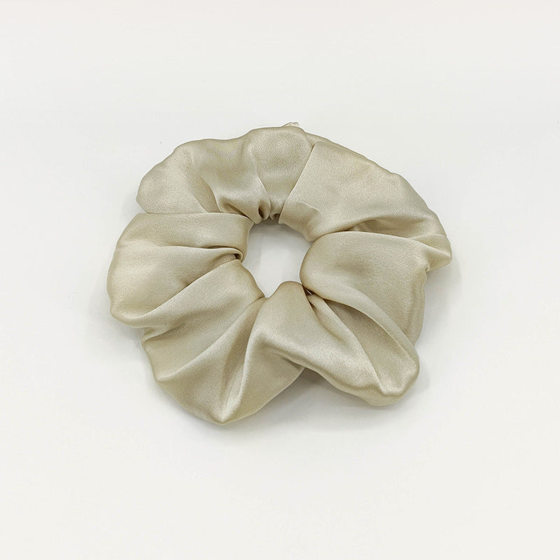 6cm Large Silk Colon Hair Ring 19 Mommy Silk Hair Accessories Headband Hair Flower