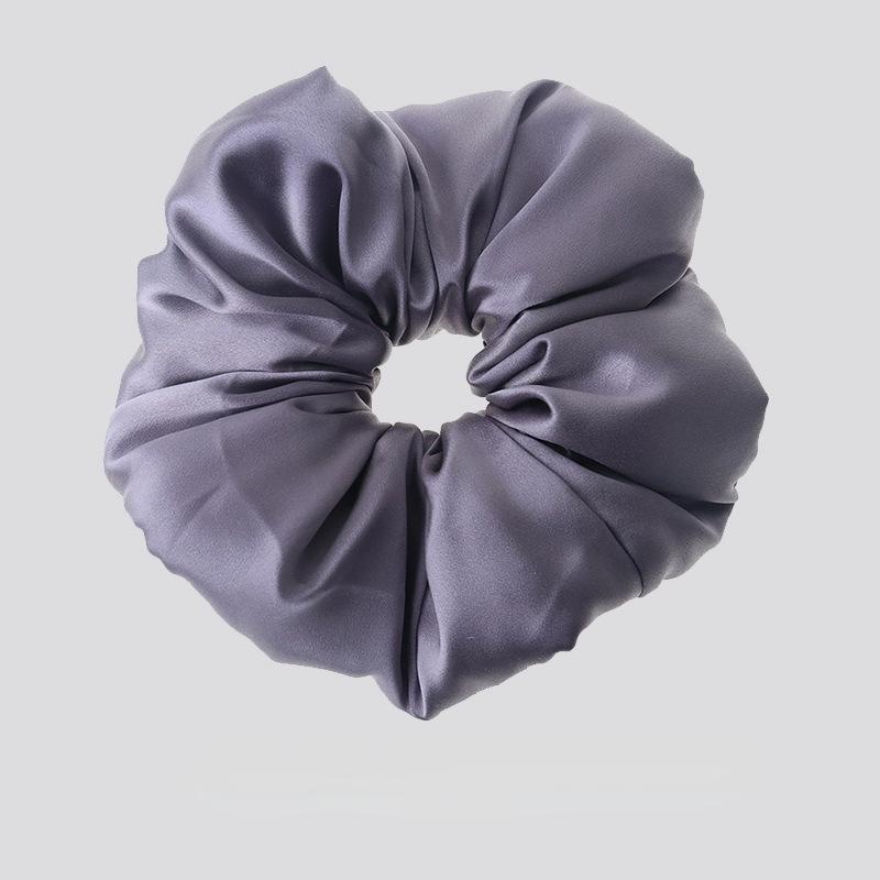 30 momme heavy silk pillow hair band 100% mulberry silk cotton filled satin hair accessories