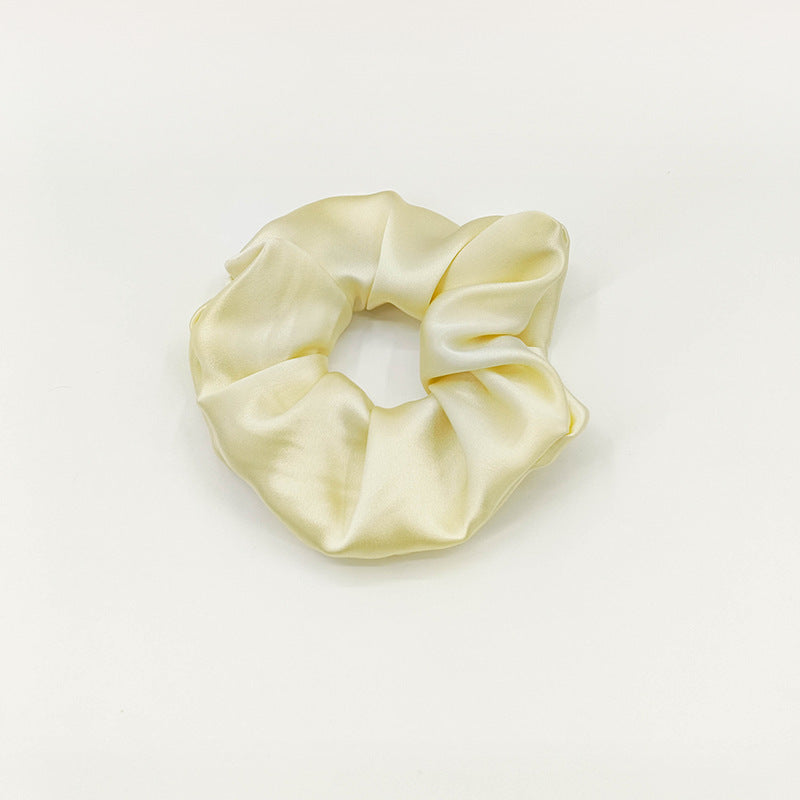 6cm Large Silk Colon Hair Ring 19 Mommy Silk Hair Accessories Headband Hair Flower