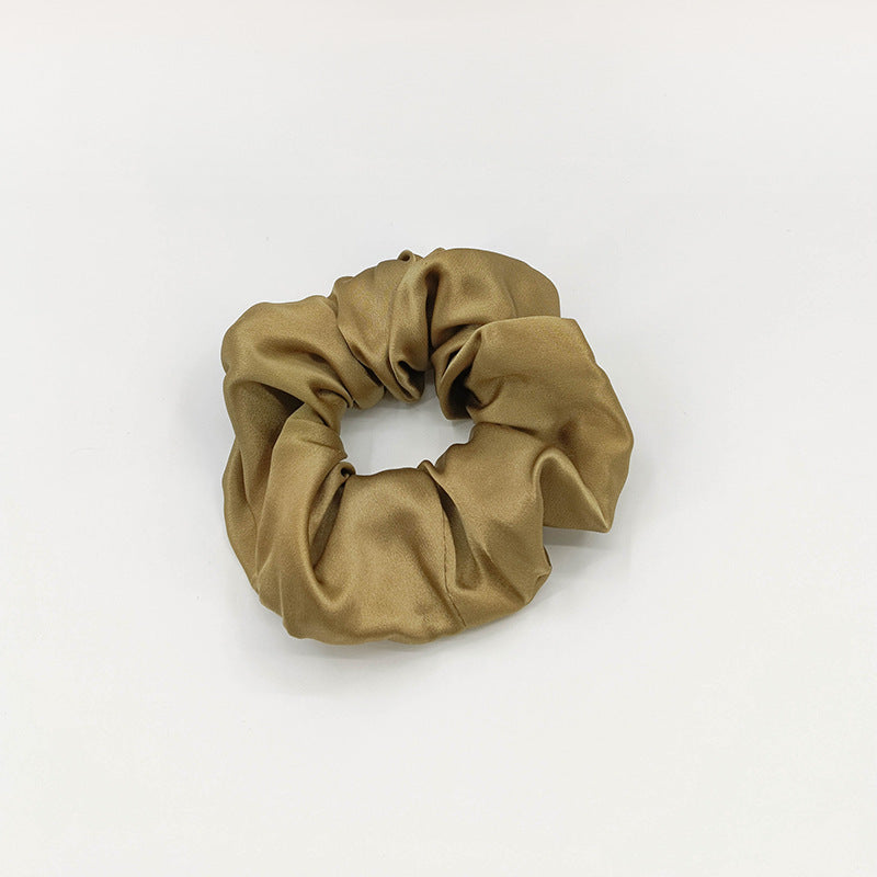 6cm Large Silk Colon Hair Ring 19 Mommy Silk Hair Accessories Headband Hair Flower