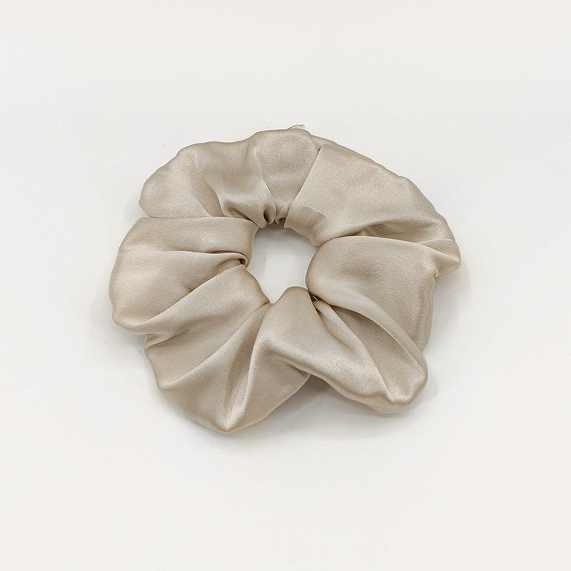 6cm Large Silk Colon Hair Ring 19 Mommy Silk Hair Accessories Headband Hair Flower