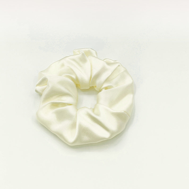 6cm Large Silk Colon Hair Ring 19 Mommy Silk Hair Accessories Headband Hair Flower