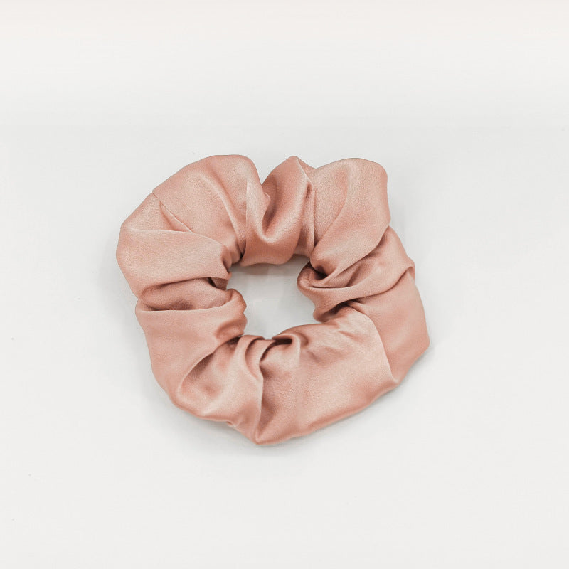 6cm Large Silk Colon Hair Ring 19 Mommy Silk Hair Accessories Headband Hair Flower
