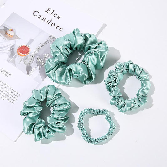 Silk hair band for women, 100% mulberry silk, elegant hair band, fat intestine hair band, large intestine hair band